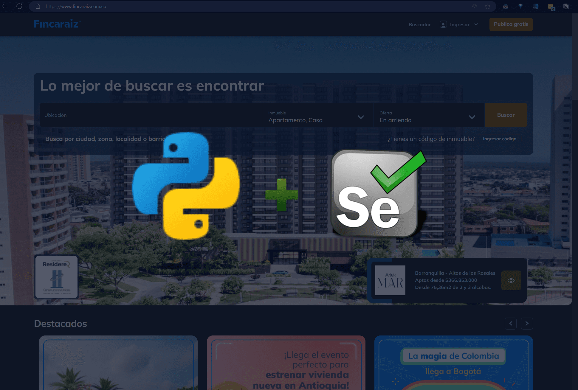 Immobiliary Webscraping